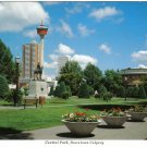 Alberta Postcard Calgary Central Park Downtown Calgary Tower