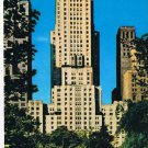 New York Postcard NYC Essex House Overlooking Central Park