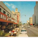 Postcard Downtown St Petersburg Florida Central Ave Green Benches