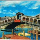 Postcard Ponte di Rialto Venezia Venice Italy