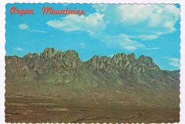 New Mexico Postcard Las Cruces Organ Mountains