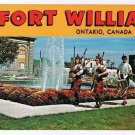 Ontario Postcard Fort William Paterson Park