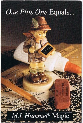 Advertising Postcard Hummel Club Magic One Plus One