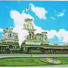 Postcard Walt Disney World Railroad Main Street Magic Kingdom California