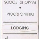 Matchbook Cover Old Logan House Ray Welty Bellefontaine Ohio