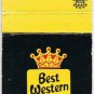 Matchbook Cover Best Western Diamond Match