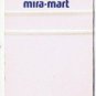 Matchbook Cover Miracle Mini Mart Food Mart Toronto Ontario
