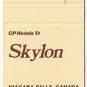 Matchbook Cover Niagara Falls Skylon Tower Canadian Pacific Hotel