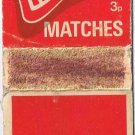 Matchbox Cover Moffats 3p Matches