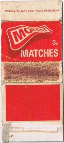 Matchbox Cover Moffats 3p Matches