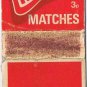 Matchbox Cover Moffats 3p Matches