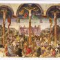 Art Postcard La Crocifissione Crucifixation Donato Montorfano Milan Repettorio