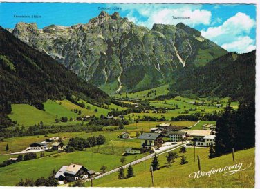 Germany Postcard Werfenweng Gegen die Eiskogel Tennengebirge