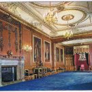 United Kingdom UK Postcard Windsor Castle The Garter Throne Room