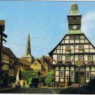 Germany Postcard Ulsar im Solling Blick auf Rathaus und Kirche
