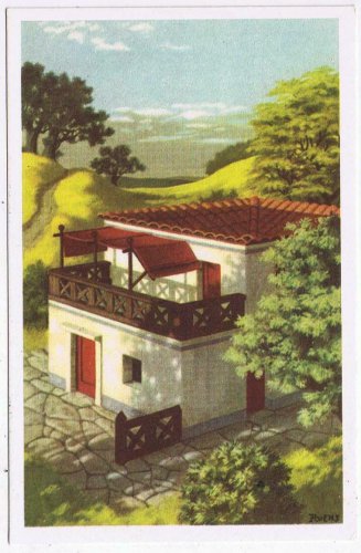 Belgium Illustration Card Our Glorys Historica Ltd Roman House Jean-L&Atilde;&copy;on Huens