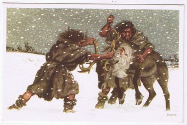 Belgium Illustration Card Our Glorys Historica Ltd The Reindeer Era Jean-L&Atilde;&copy;on