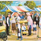 Postcard The Market Day Bert Hage Havero