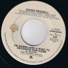 David Frizzell Hire A Wino To Decorate 45 rpm Her Old Tricks Again Canadian Pr