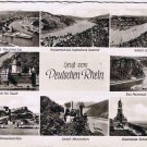 Germany Postcard Deutschen Rhein Multi View