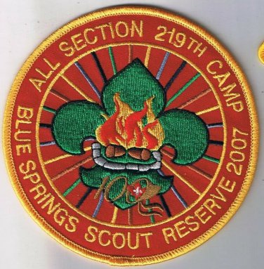 Scouts Canada Blue Springs Scout Reserve 2007 All Section 219th Camp