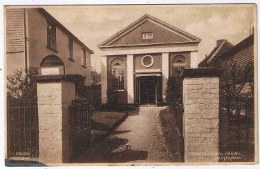 Postcard Congregational Chapel Westerham United Kingdom