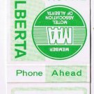 Matchbook Cover Crest Motel Lethbridge Alberta