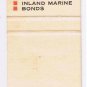 Matchbook Cover Lodewyk & Nesen Insurance Agency Alma Micjhigan