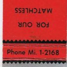 Matchbook Cover Joseph s Hadous & Son Insurance Cleveland Ohio