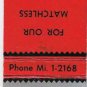 Matchbook Cover Joseph s Hadous & Son Insurance Cleveland Ohio