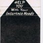 Matchbook Cover Al Maners Insurance Agency Bloomington Indiana