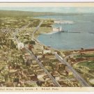 Postcard Aerial View Of Port Arthur Ontario RCAF Photo PECO
