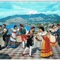 Italy Postcard Sorrento The Tarantella Swing