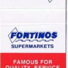 Matchbook Cover Fortinos Supermarkets Heart Coca Cola Back