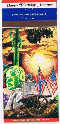 Matchbook Cover East Cheyenne National Bank Wyoming Happy Birthday America 5
