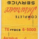 Matchbook Cover Arthur Rosenberg Insurance Brooklyn New York