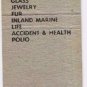 Matchbook Cover Arthur Rosenberg Insurance Brooklyn New York