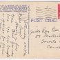 Postcard Aerial View Detroit Michigan
