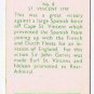 Trading Card Naval Battles #8 St Vincent 1797 Sweetule