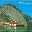 Germany Postcard Konigssee St Bartholoma