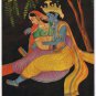 Postcard Couple Courting Under Tree India