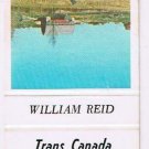 Matchbook Cover William Reid Trans Canada Match Cover Club RMS Convention Farm
