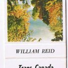 Matchbook Cover William Reid Trans Canada Match Cover Club RMS Convention Autumn