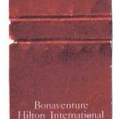 Matchbook Cover Bonaventure Hilton International Canada Montreal