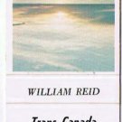 Matchbook Cover William Reid Trans Canada Match Cover Club RMS Convention Sunset