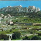Postcard Athens Greece View Of The Agora With Akropolis