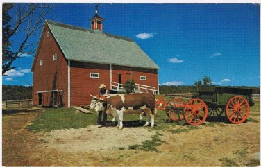 Postcard Ross Farm New Ross Nova Scotia