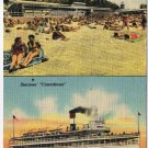 Postcard Crystal Beach Ontario Buffalo's Summer Playground Bath House Canadiana