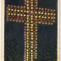 Postcard Cross At Night Mount Royal Montreal Quebec