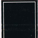 Matchbook Cover The Rainbow Room Rockerfeller Center New York